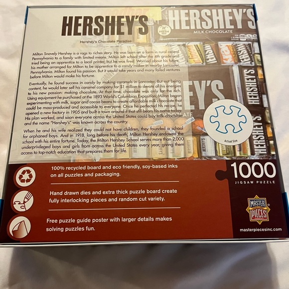 NWOT Hershey’s 1000 piece puzzle - Picture 3 of 3